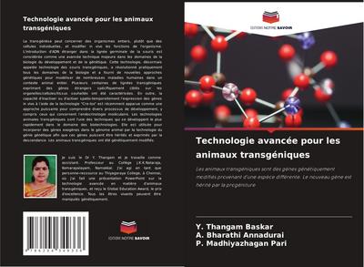 Technologie avancée pour les animaux transgéniques