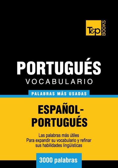 Vocabulario espanol-portugues. 3000 palabras mas usadas