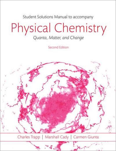 Students Solutions Manual to Accompany Physical Chemistry