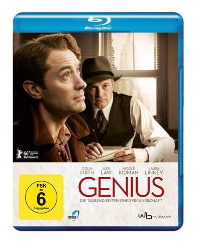 Genius - Die tausend Seiten einer Freundschaft, 1 Blu-ray