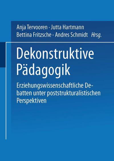 Dekonstruktive Pädagogik