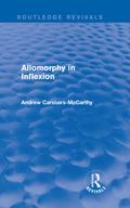 Allomorphy in Inflexion (Routledge Revivals)