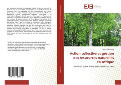 Action Collective Et Gestion Des Ressources Naturelles En Afrique - Yelkouni-M
