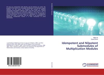 Idempotent and Nilpotent Submodules of Multiplication Modules