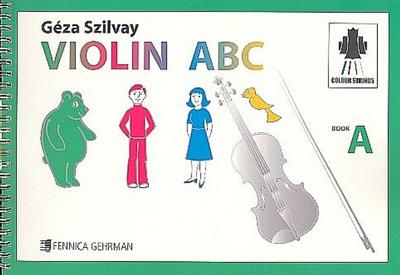 Colour Strings Violin ABC Book Afor violin