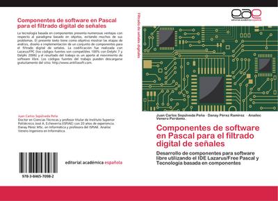 Componentes de software en Pascal para el filtrado digital de señales