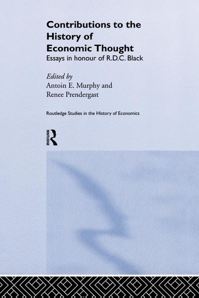 Contributions to the History of Economic Thought