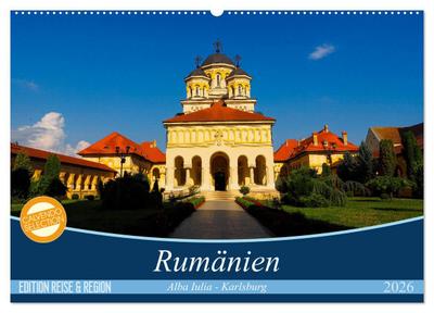 Rumänien, Alba Iulia - Karlsburg (Wandkalender 2026 DIN A2 quer), CALVENDO Monatskalender