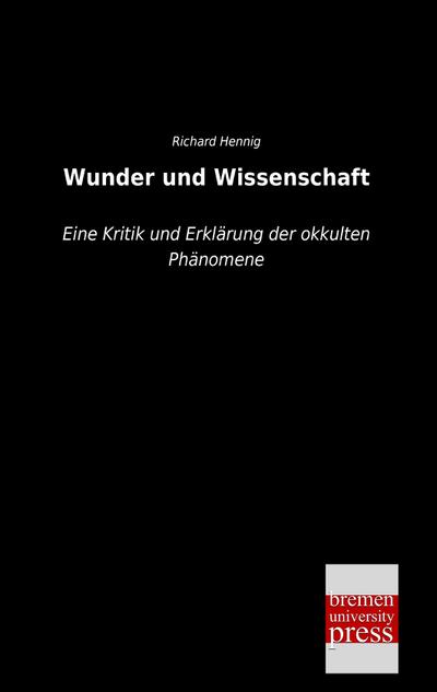 Wunder und Wissenschaft