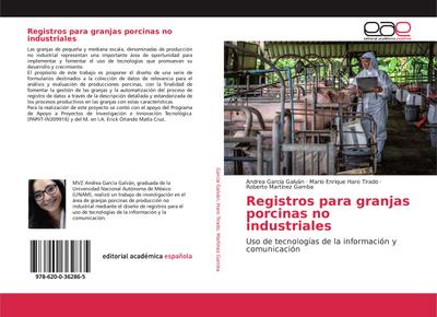Registros para granjas porcinas no industriales