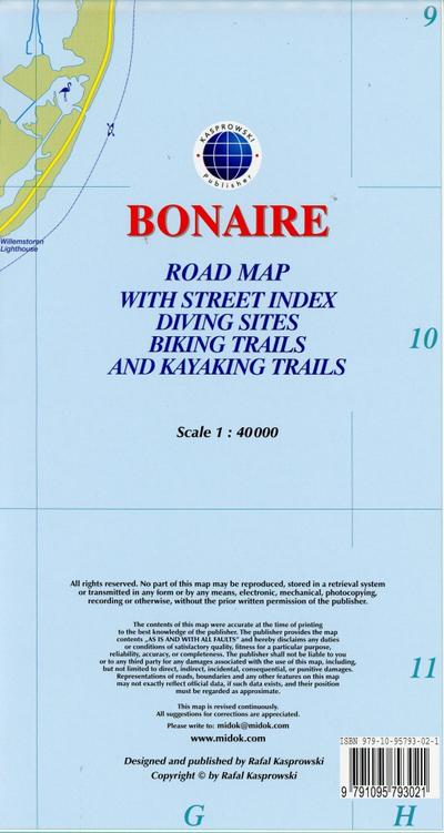Bonaire  1 : 40.000