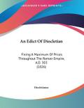 An Edict Of Diocletian