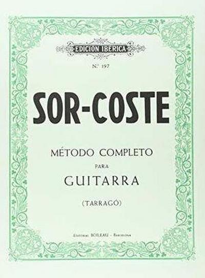 Sor, F: Método completo para guitarra