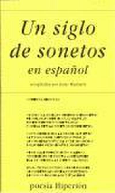 Un siglo de sonetos