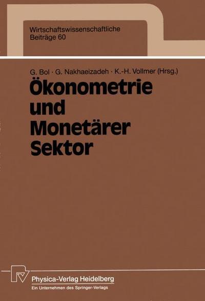 Ökonometrie und Monetärer Sektor