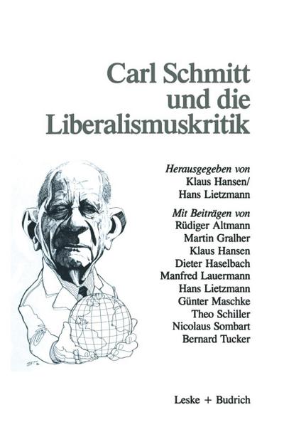Carl Schmitt und die Liberalismuskritik