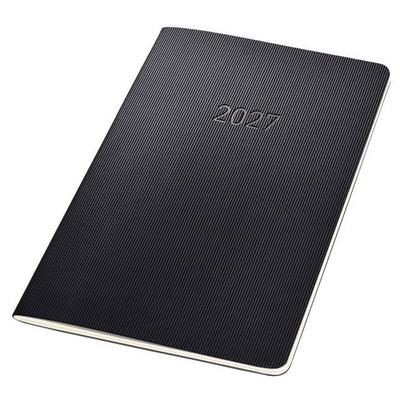 Monats-Kalenderheft Conceptum 2027, ca. A5, schwarz