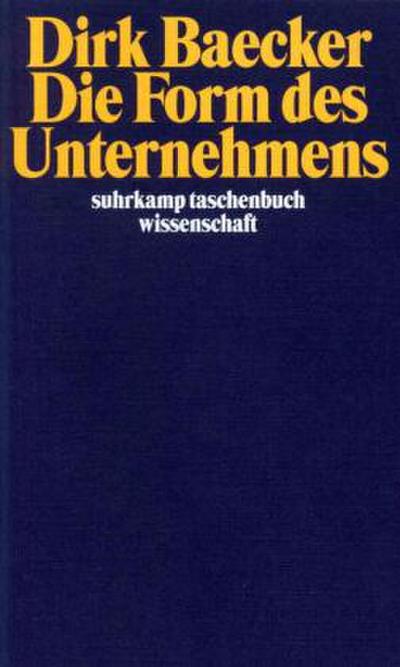 Die Form des Unternehmens