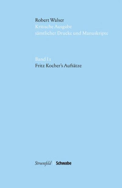 Fritz Kocher’s Aufsätze