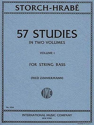 57 Studies vol.1 (no.1-31)for string bass