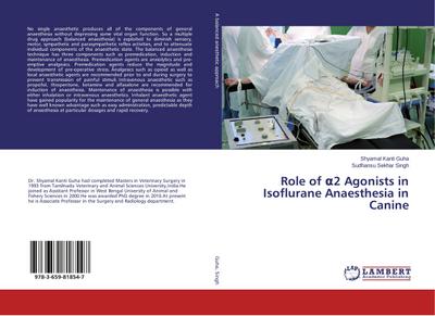 Role of 2 Agonists in Isoflurane Anaesthesia in Canine