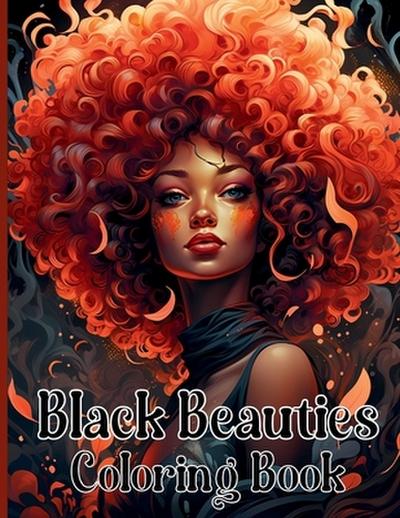 Black Beauties Coloring Book