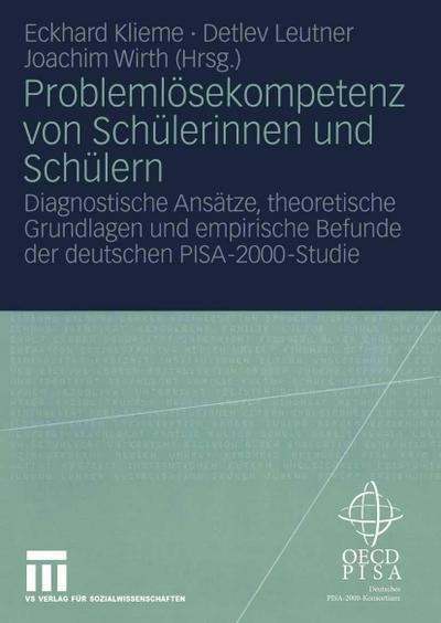 Problemlösekompetenz von Schülerinnen und Schülern