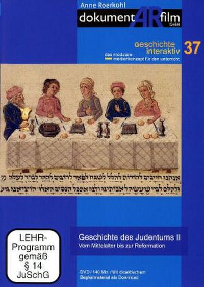 Geschichte des Judentums II, 4 DVD-Video