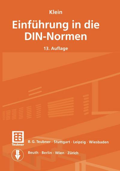 Klein Einführung in die DIN-Normen