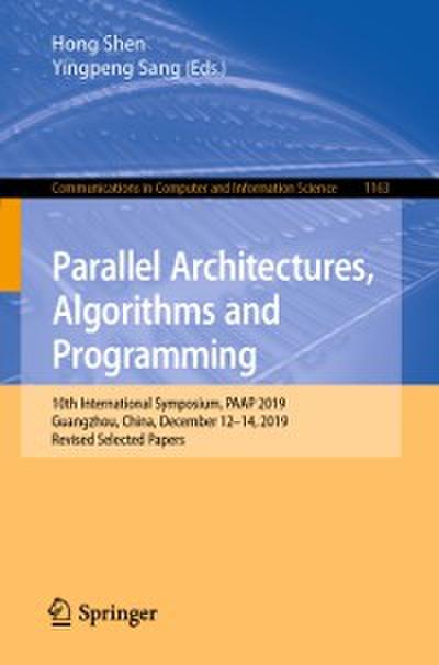 Parallel Architectures, Algorithms and Programming