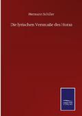 Die lyrischen Versmaße des Horaz