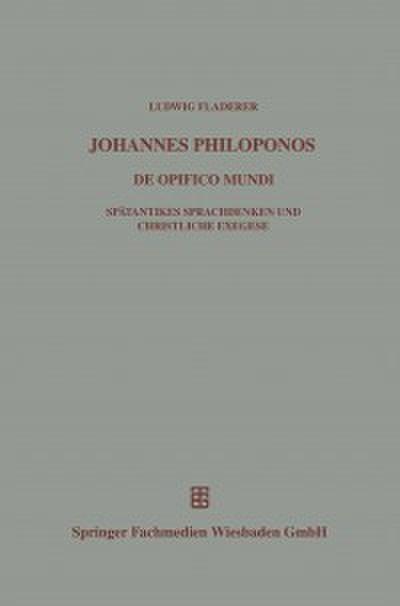 Johannes Philoponos