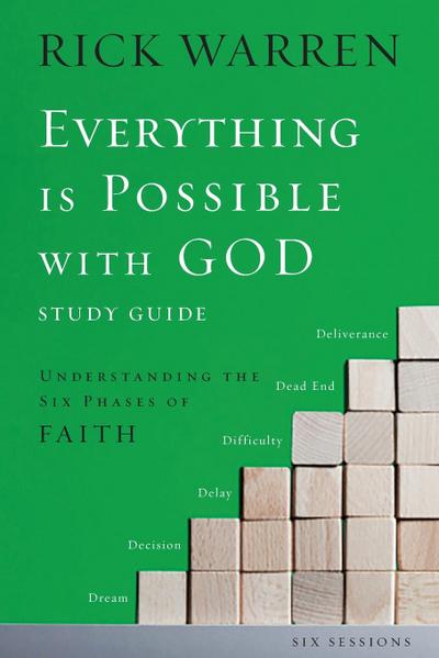 Everything is Possible with God Bible Study Guide