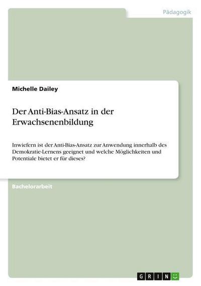 Der Anti-Bias-Ansatz in der Erwachsenenbildung
