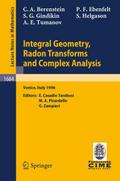 Integral Geometry, Radon Transforms and Complex An