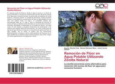 Remoción de Flúor en Agua Potable Utilizando Zeolita Natural
