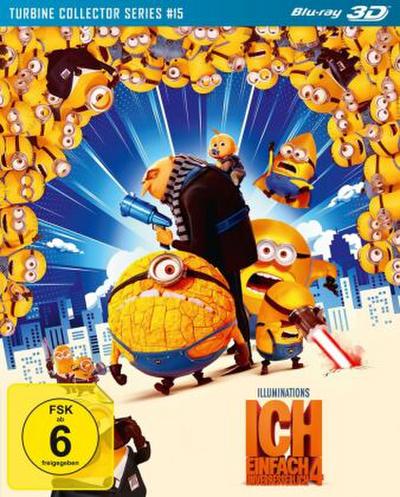 Ich - Einfach unverbesserlich 4 (Despicable Me 4) - 3D - Turbine Collector Series #15 (Blu-ray 3D)
