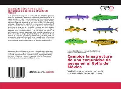 Cambios la estructura de una comunidad de peces en el Golfo de México