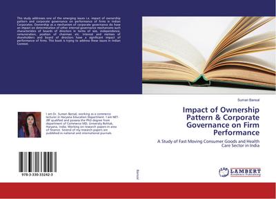 Impact of Ownership Pattern & Corporate Governance on Firm Performance - Suman Bansal