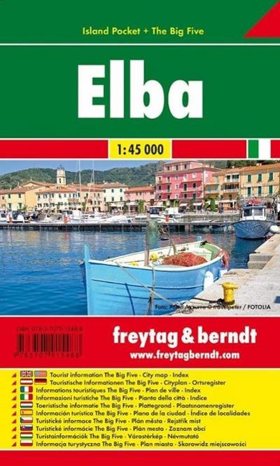Freytag & Berndt Autokarte Elba, Island Pocket