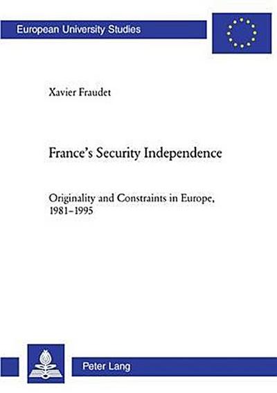 Fraudet, X: France’s Security Independence