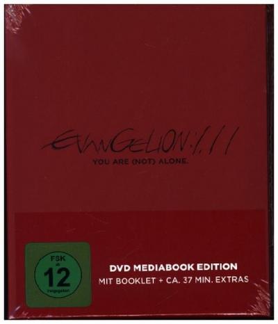 Evangelion: 1.11 You Are (Not) Alone, 1 DVD (Mediabook Special Edition)
