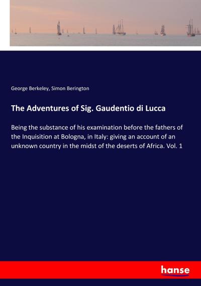 The Adventures of Sig. Gaudentio di Lucca
