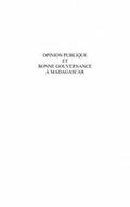 Opinion publique et bonne gouvernance A