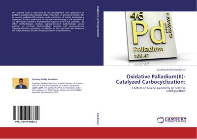 Oxidative Palladium(II)-Catalyzed Carbocyclization