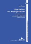 Kapitalschutz der Aktiengesellschaft