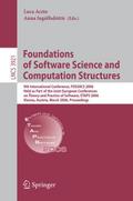 Foundations of Software Science and Computational 