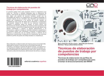 Técnicas de elaboración de puestos de trabajo por competencias