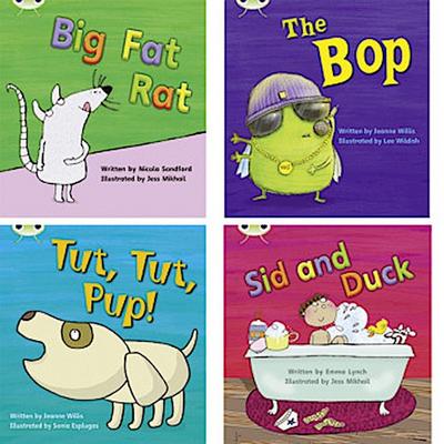 Learn to Read at Home with Bug Club Phonics: Pack 2 (Pack of 4 fiction books)