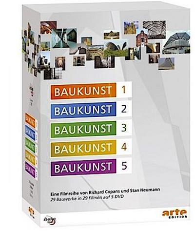 Baukunst 1-5, 5 DVDs